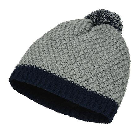 KAPA MOŠKA PLETENA S COFOM SIVA