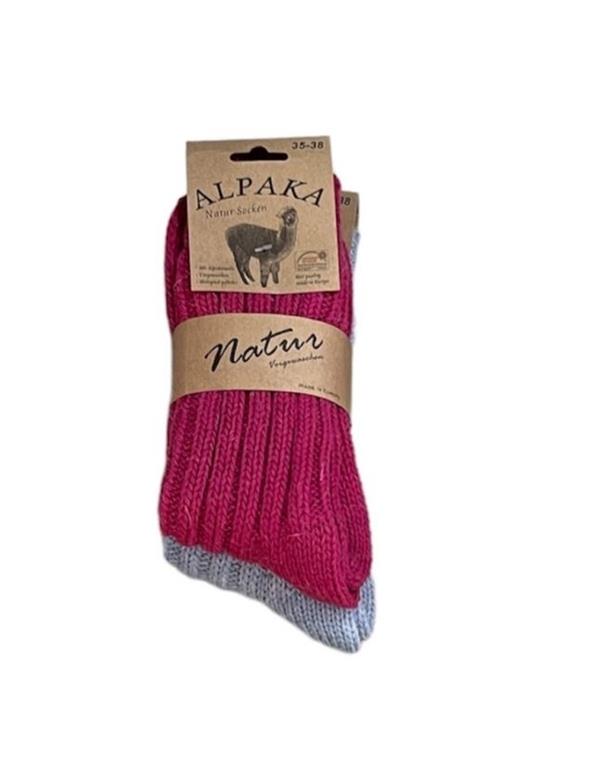 NOGAVICE VOLNENE ALPAKA BARVNE B 35-38