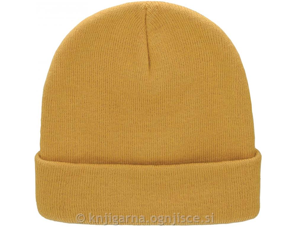 KAPA FANTOVSKA PLETENA RUMENA