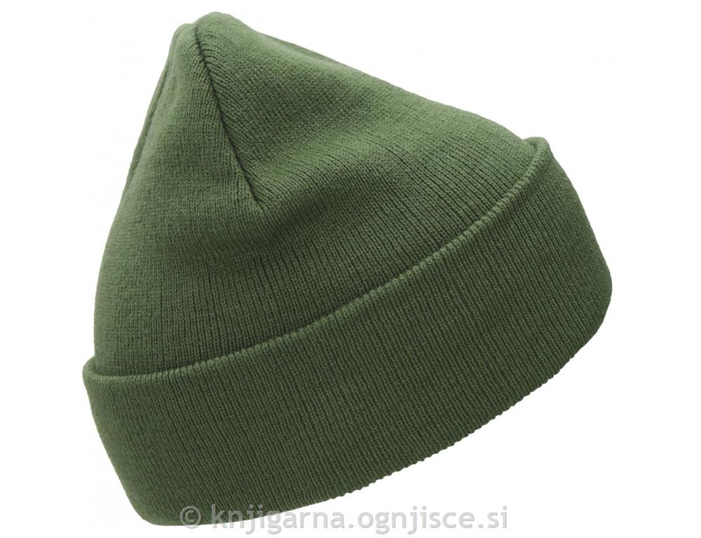 KAPA FANTOVSKA PLETENA ZELENA