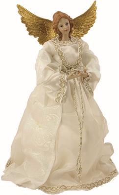 ANGEL OBLEČEN 28cm BEL