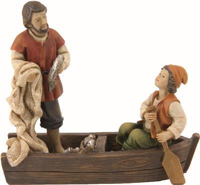 PASTIRČKA RIBIČA V ČOLNU 10cm