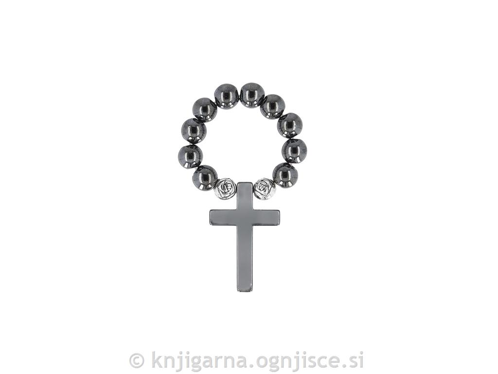 DESETKA HEMATIT Z VEČJIM KRIŽEM