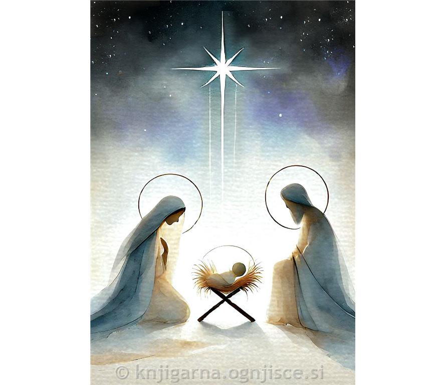 BOŽIČNA VOŠČILNICA SV DRUŽINA PASTEL