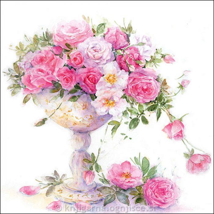 PRTIČKI NAMIZNI 33x33 FLORA