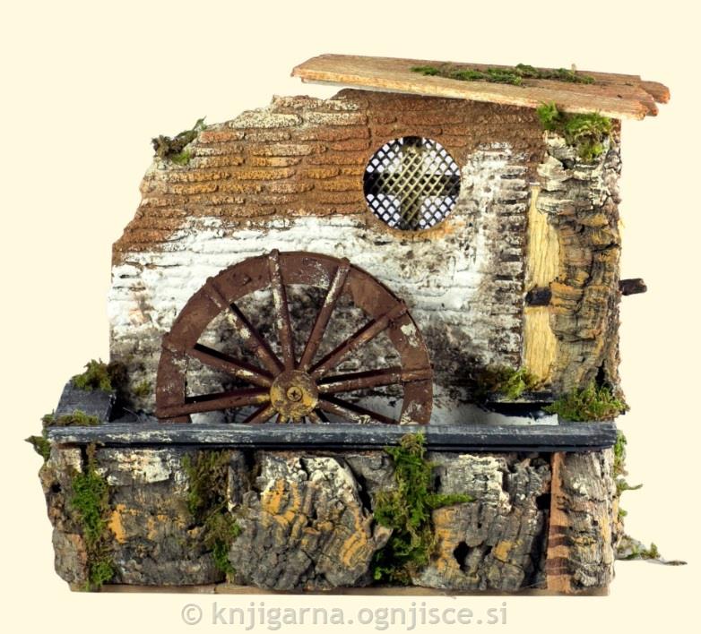 MLIN NA VODNO KOLO 20X14X18CM