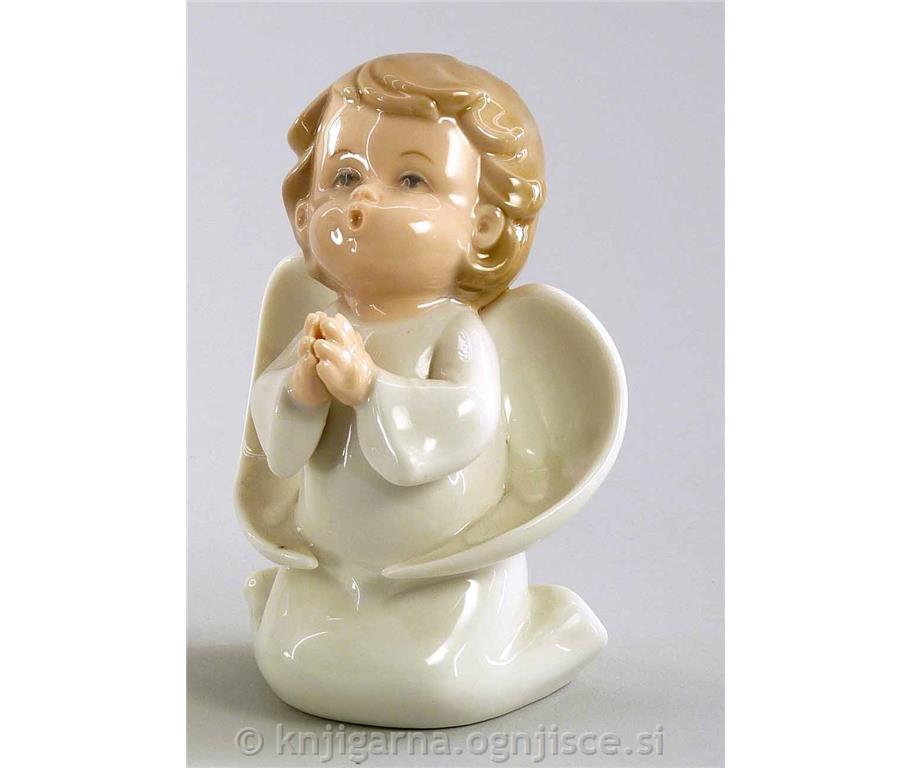 ANGEL PORCELAN KLEČEČ 12,5cm