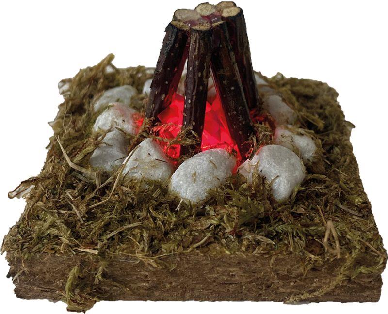 OGNJIŠČE S KAMNI IN LED LUČKO