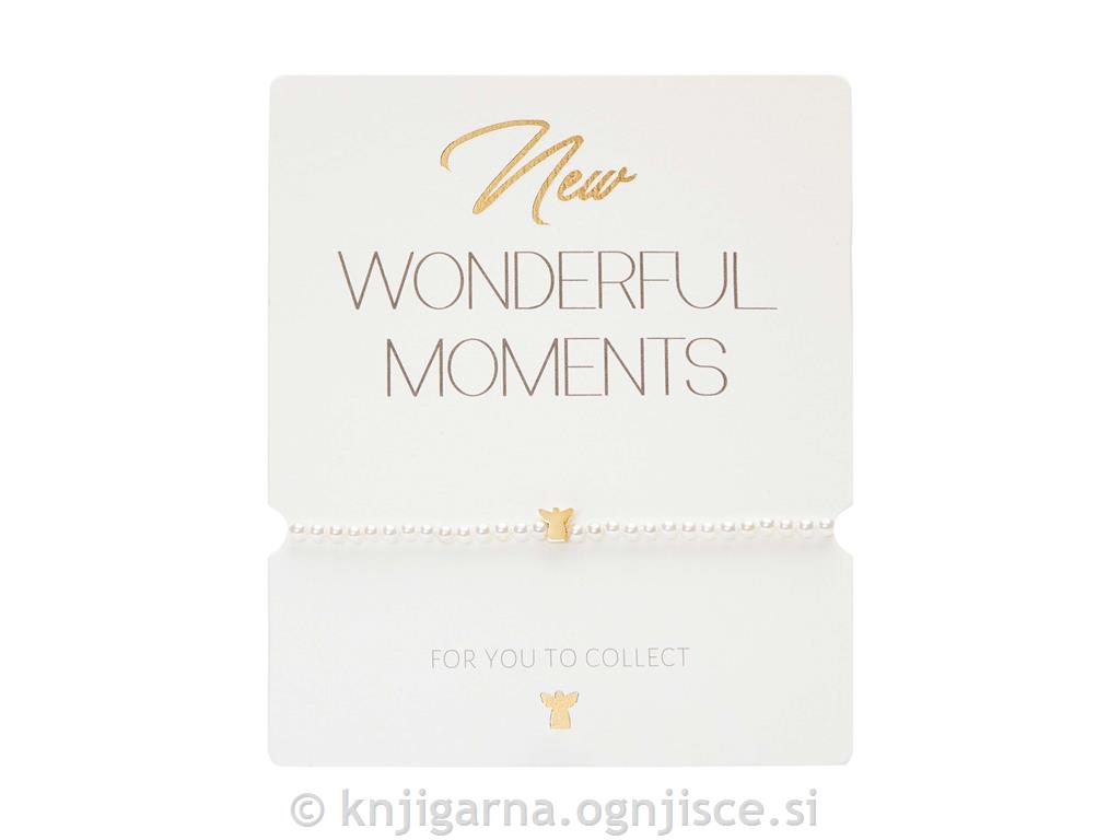 ZAPESTNICA PERLA zlat angel