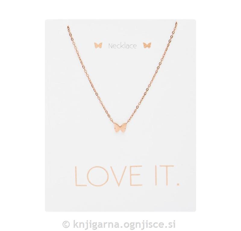 VERIŽICA METULJ ROŽNATO ZLATA
