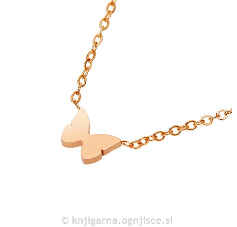VERIŽICA METULJ ROŽNATO ZLATA