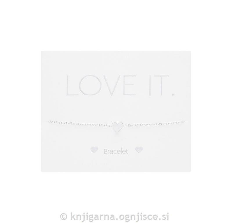 ZAPESTNICA SRCE SREBRNA