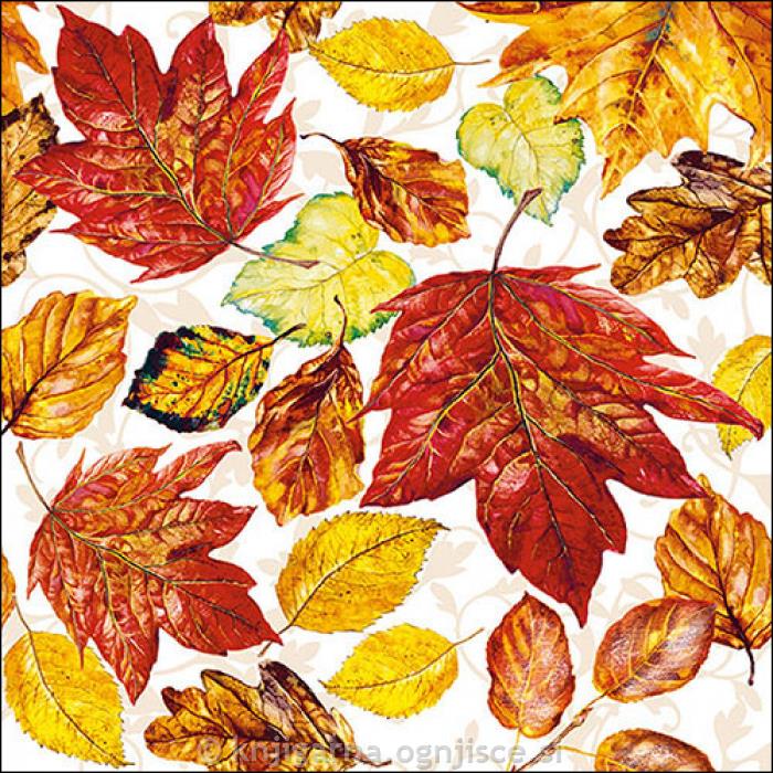 PRTIČKI NAMIZNI 33x33 JESENSKO LISTJE