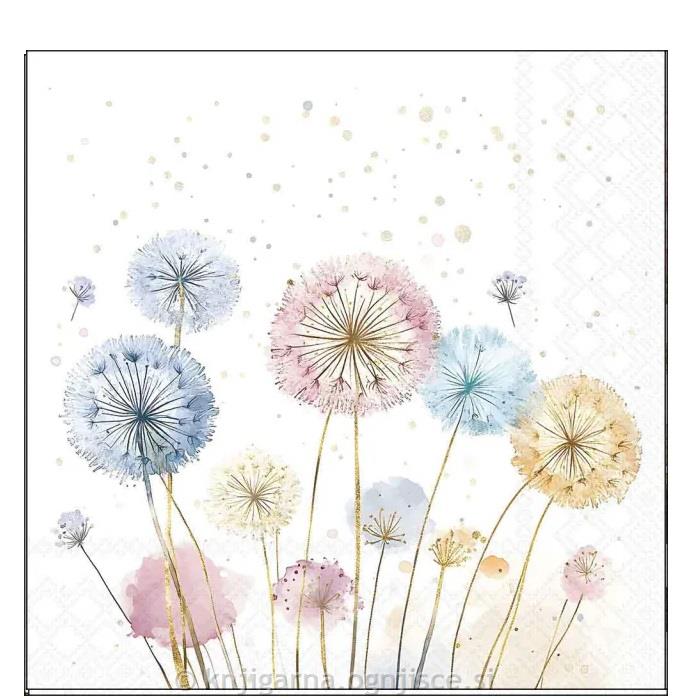 PRTIČKI NAMIZNI 33x33 LUČKE BARVNE