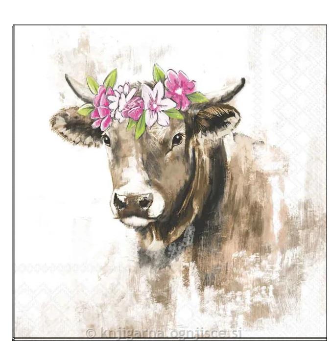 PRTIČKI NAMIZNI 33x33 BERTA KRAVICA