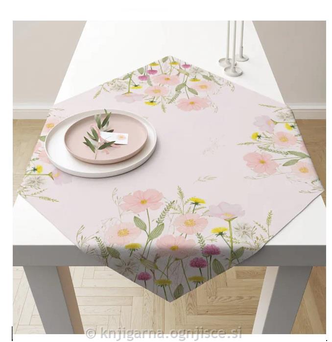 PRT NAMIZNI 90x90 PASTELNO CVETJE
