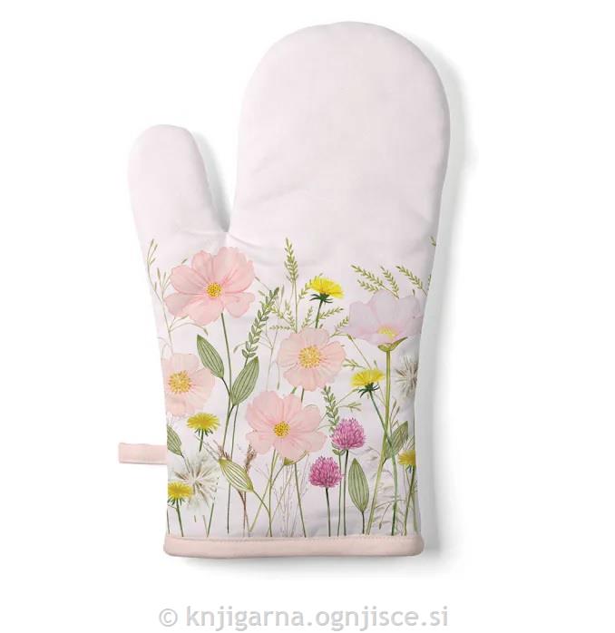 ROKAVICA KUHINJSKA PASTELNO CVETJE