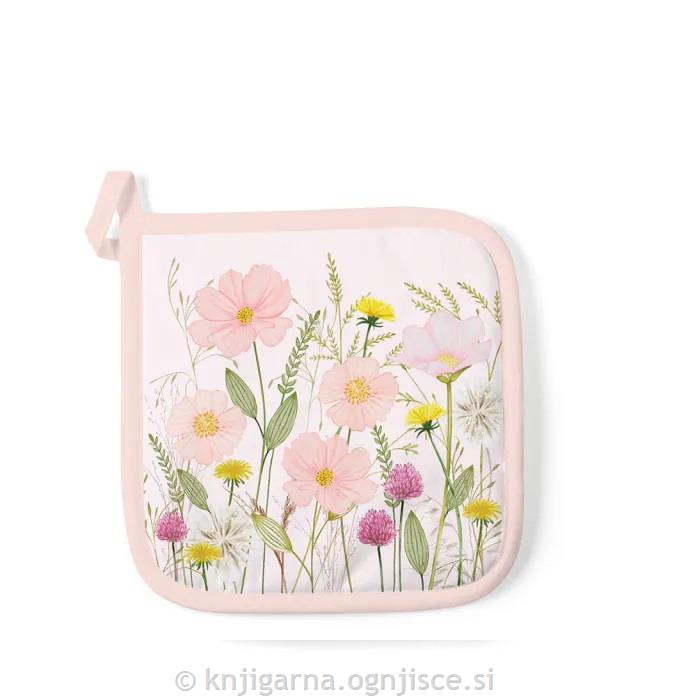 PRIJEMALKA KUHINJSKA PASTELNO CVETJE