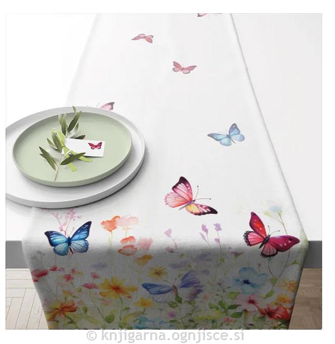 TEKAČ NAMIZNI 40x150 METULJI NA POLJU