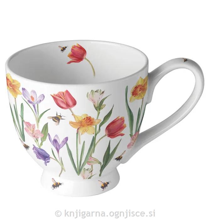 SKODELICA 0,45L CVETJE SPOMLADI