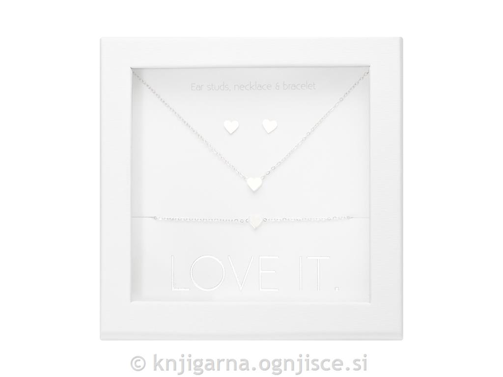 NAKIT KOMPLET SRCE - SREBRN