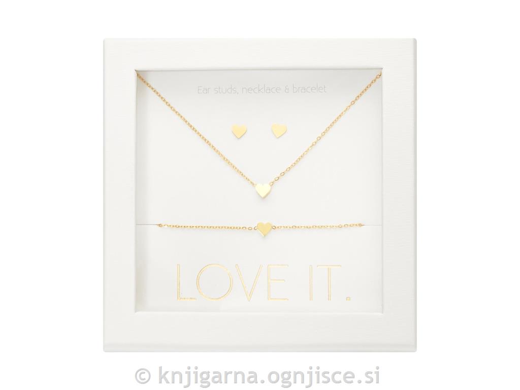 NAKIT KOMPLET SRCE - ZLAT