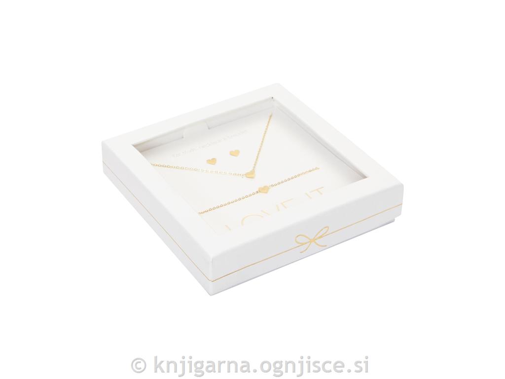 NAKIT KOMPLET SRCE - ZLAT