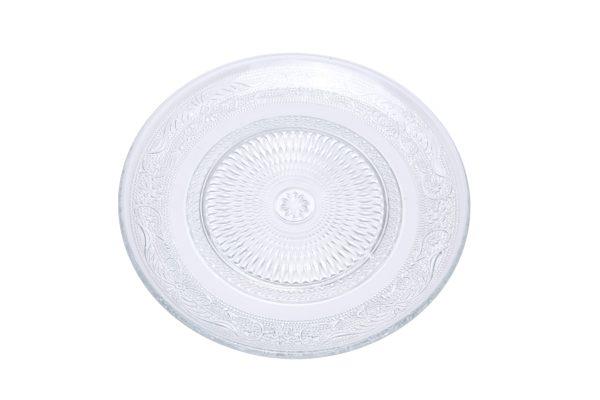 STEKLEN KROŽNIK 20cm