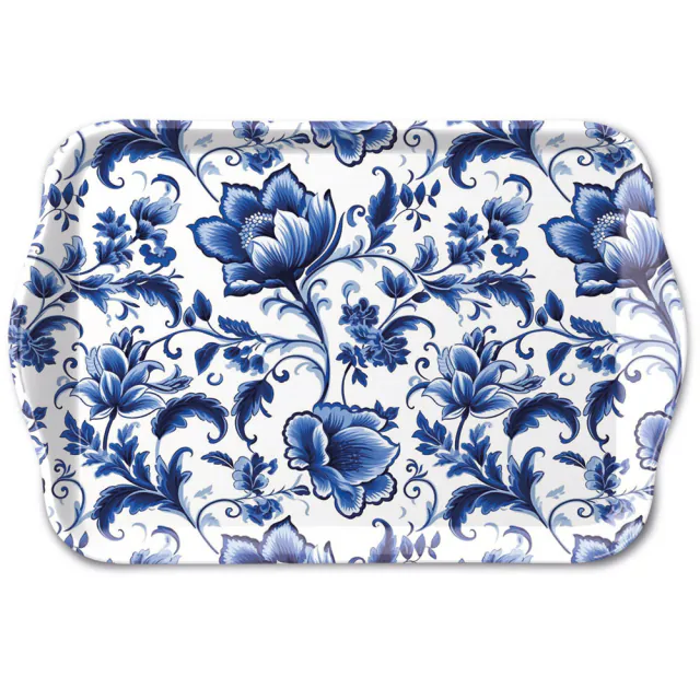 PLADENJ 13x21cm DELFT MODRO CVETJE
