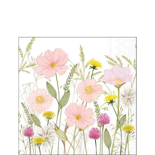 PRTIČKI NAMIZNI 25x25 PASTELNO CVETJE