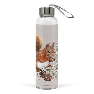 Steklenička 550ml veverica pozimi